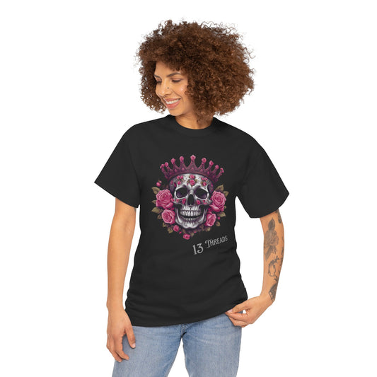 Skull And Roses Queen T-shirt