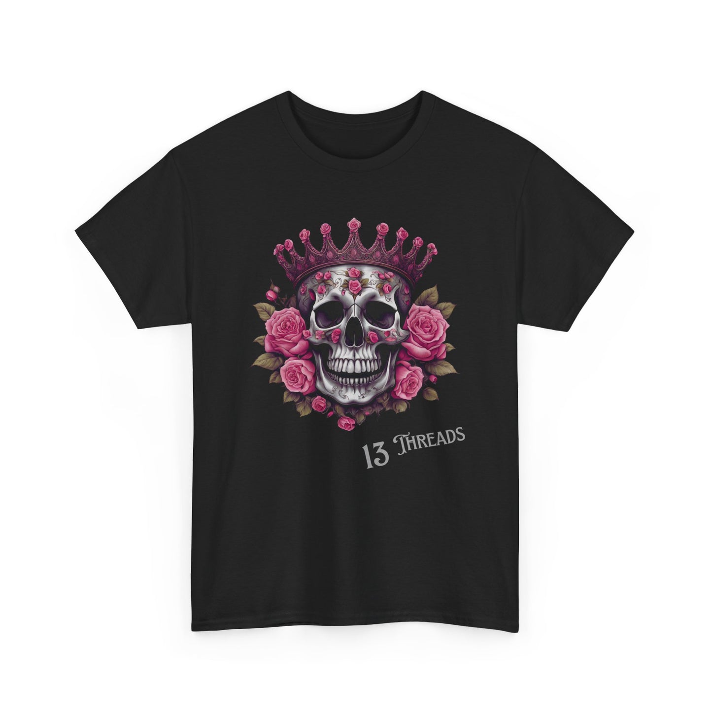 Skull And Roses Queen T-shirt