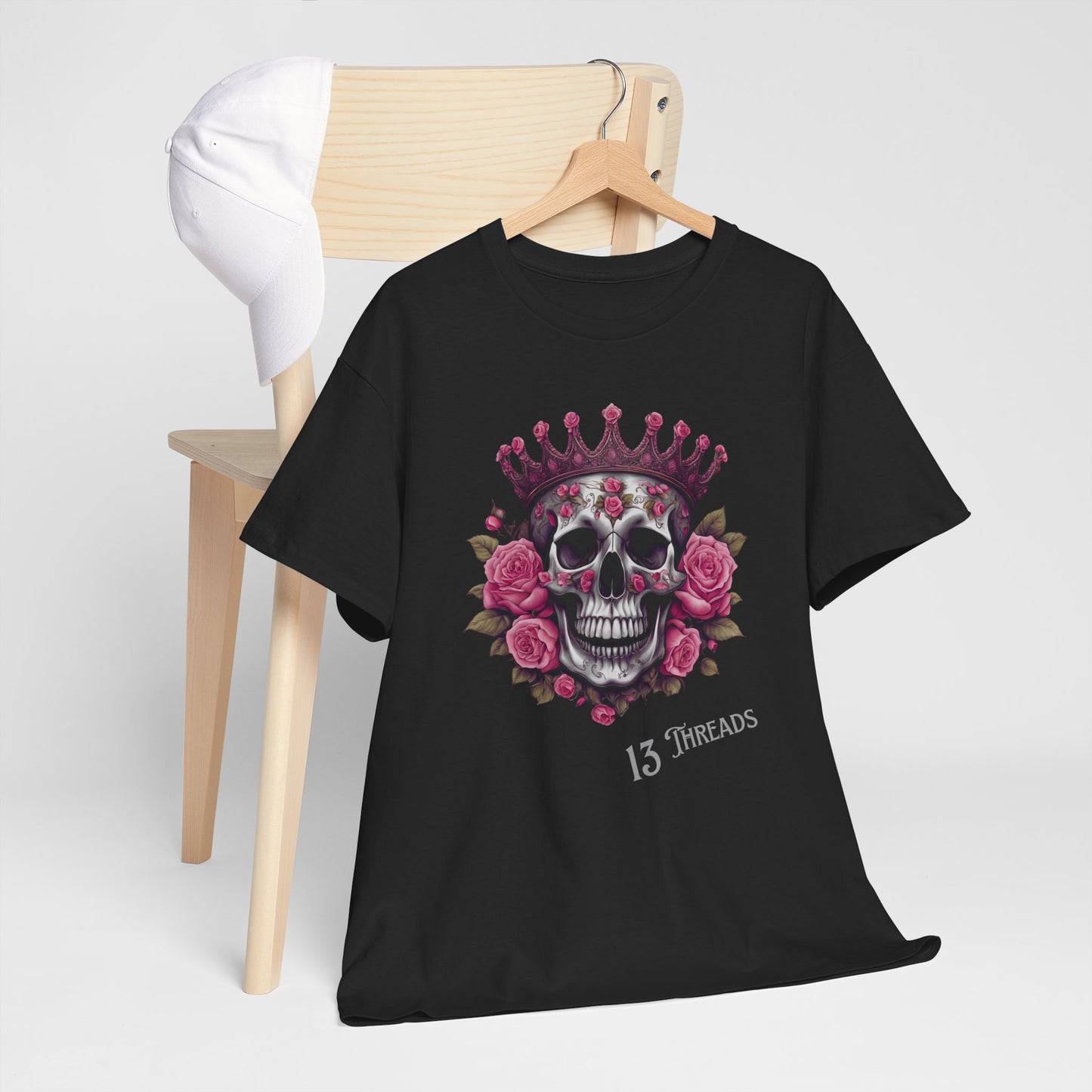 Skull And Roses Queen T-shirt