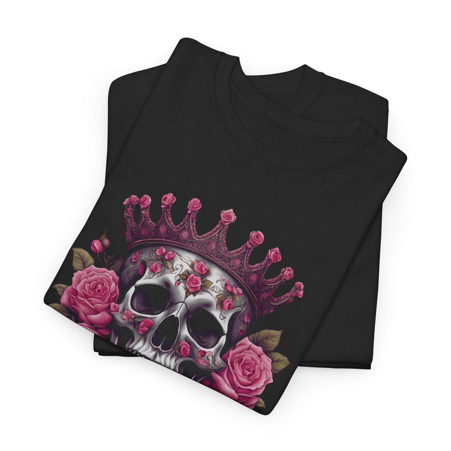 Skull And Roses Queen T-shirt