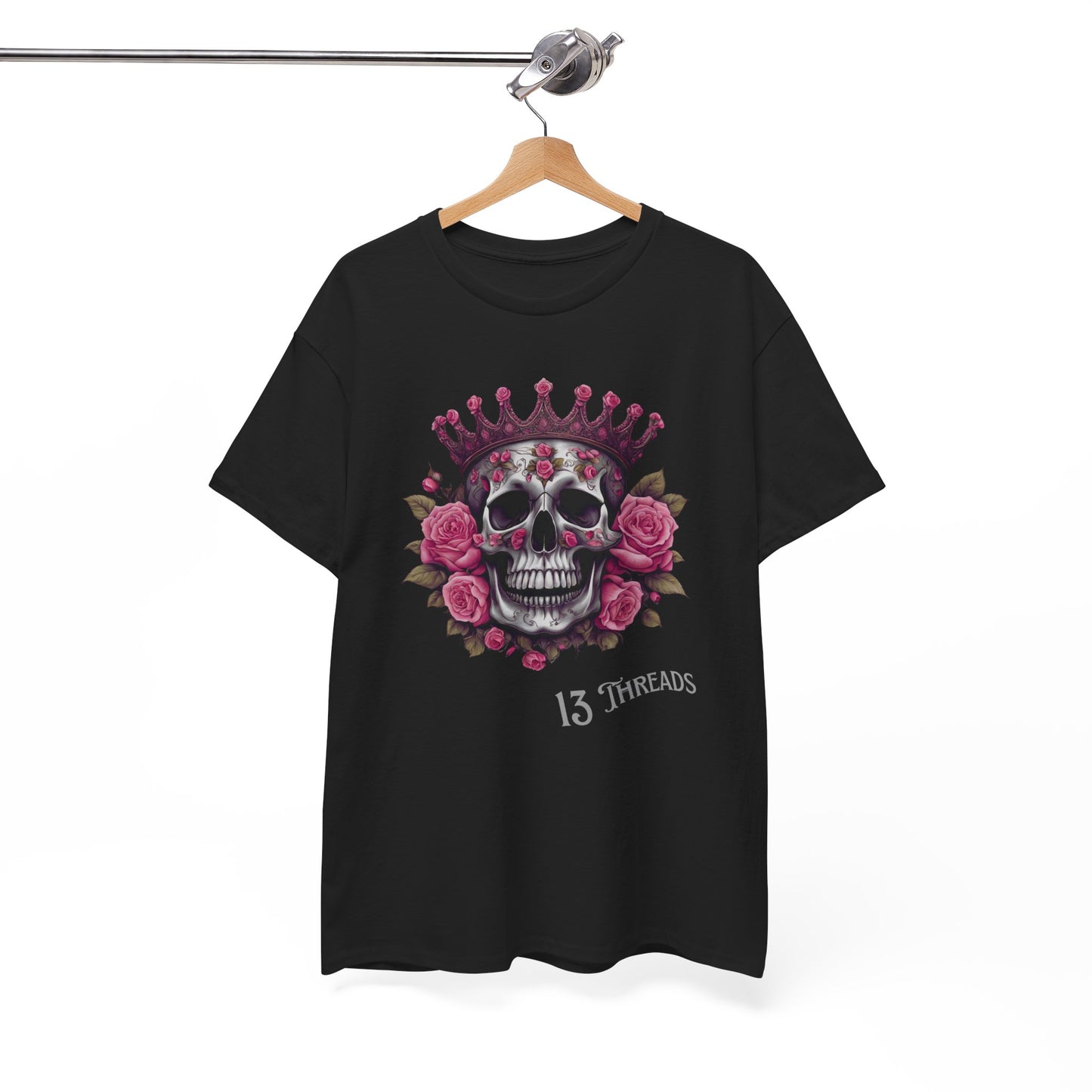 Skull And Roses Queen T-shirt