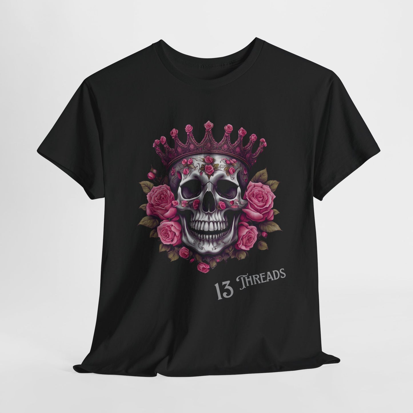 Skull And Roses Queen T-shirt