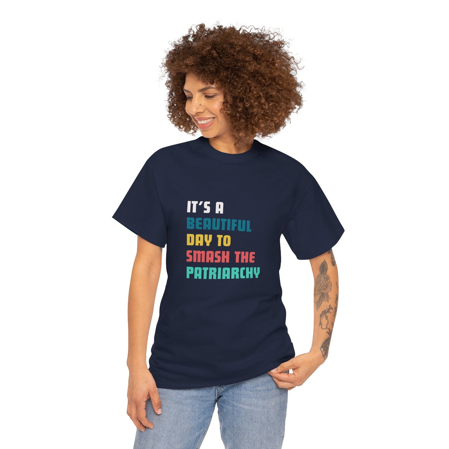 IT'S A PERFECT DAY TO SMASH THE PATRIARCHY T-shirt