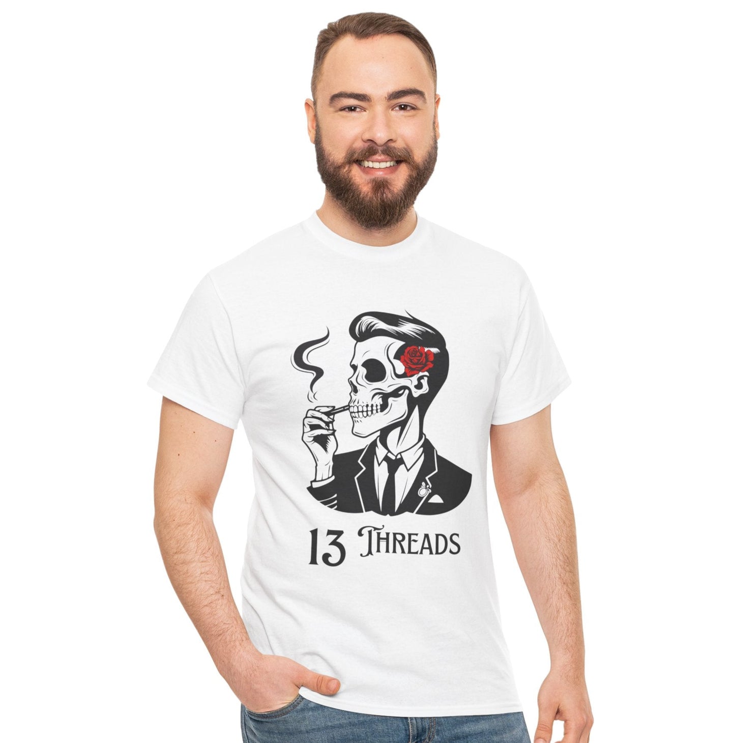 Dapper Skeleton 13 Threads T-shirt