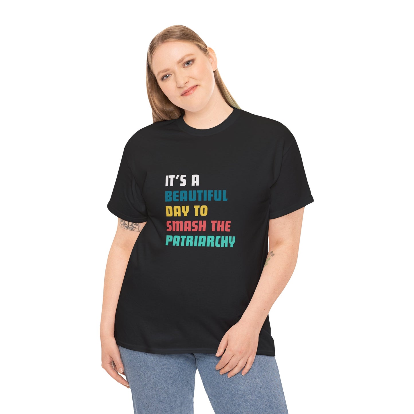 IT'S A PERFECT DAY TO SMASH THE PATRIARCHY T-shirt