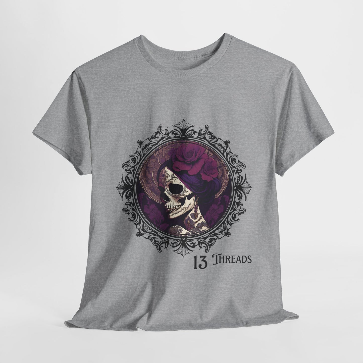 Victorian Skull 13 Threads T-shirt