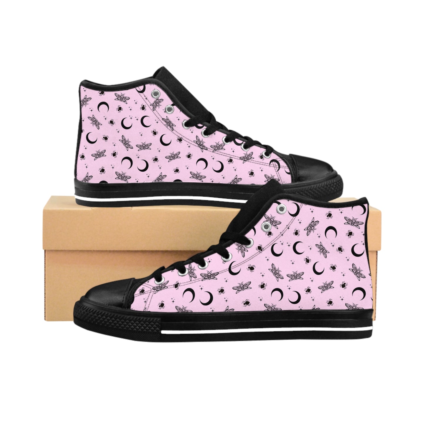 Pink Goth Women's Classic Sneakers