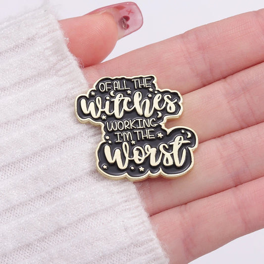 Worst Witch Enamel Pin