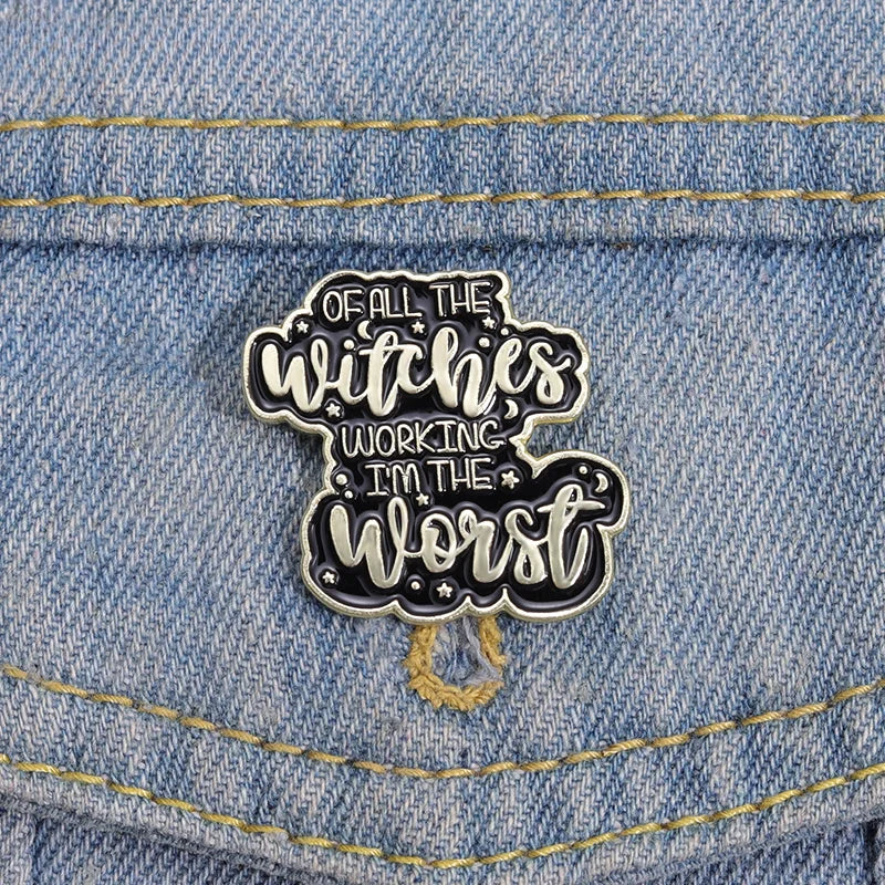 Worst Witch Enamel Pin