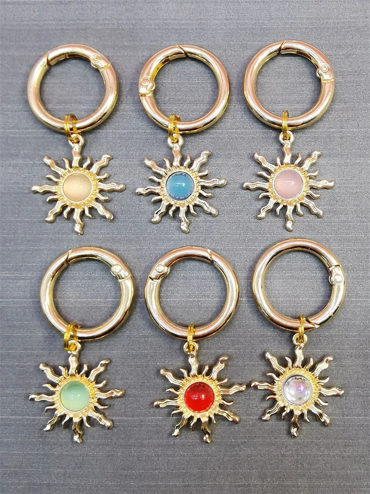 Sun Shoe Charms