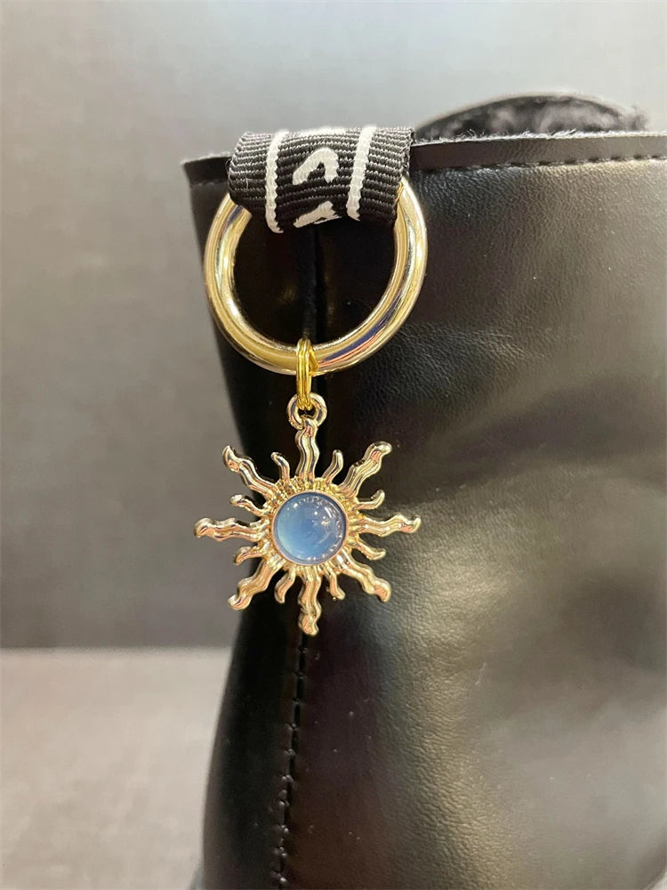 Sun Shoe Charms